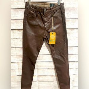 AG Adriano Goldschmied Brown Skinny Jeans tags removed & washed reposh